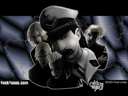 Caricature de Manson......