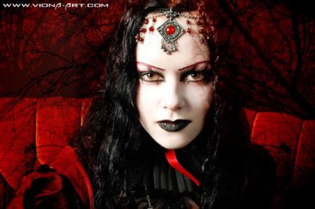 Reine goth....trop belle