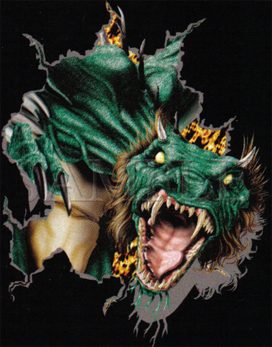 the green dragon...