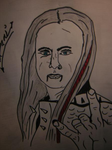 Un autre dessin de Dani Filth....
