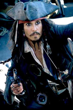 Jack Sparrow a l'attaque.....