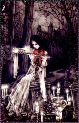 Jeune fille au violont.....