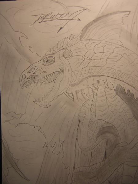 Dessin de dragon....