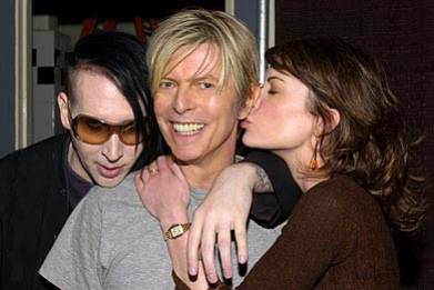 Manson et David Bowie....