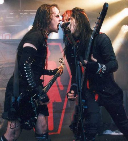 Murderdolls en consert....