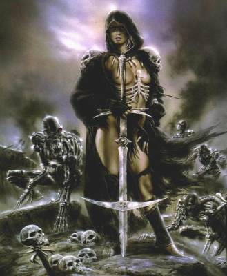 Luis Royo: the dead